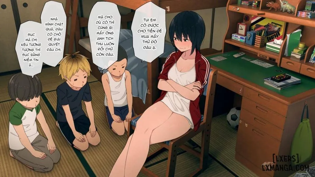 HentaiVN.net - Ảnh 33 - Toaru Daikazoku No Okazu Jijou ~Mamagawari Onee-Chan Funtouki~ - Oneshot
