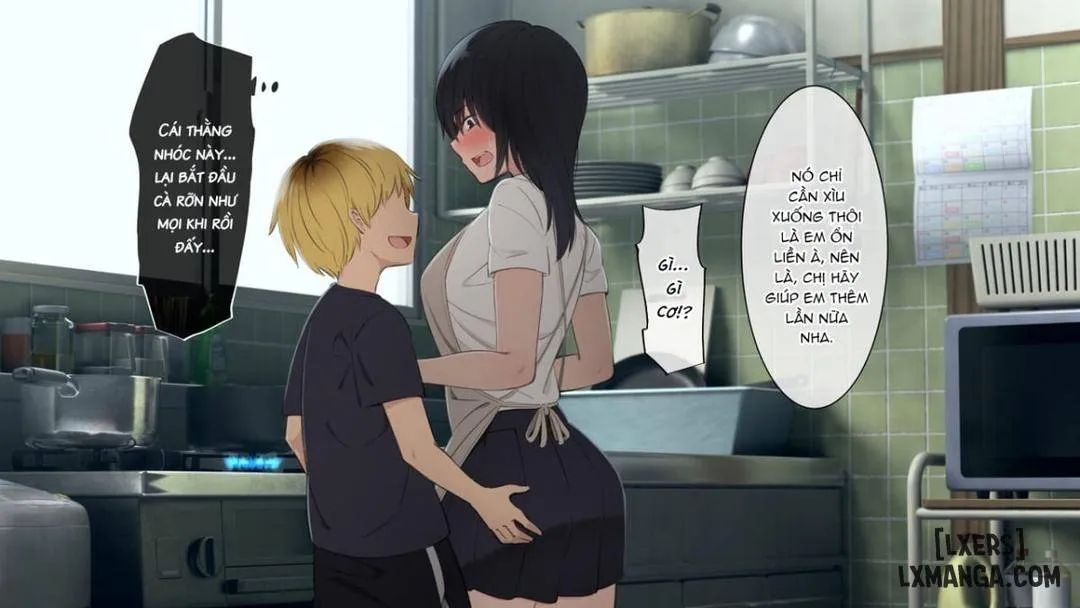 HentaiVN.net - Ảnh 55 - Toaru Daikazoku No Okazu Jijou ~Mamagawari Onee-Chan Funtouki~ - Oneshot