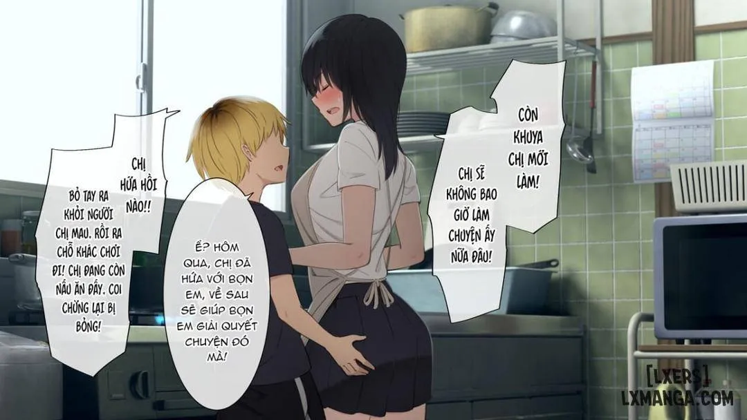 HentaiVN.net - Ảnh 56 - Toaru Daikazoku No Okazu Jijou ~Mamagawari Onee-Chan Funtouki~ - Oneshot