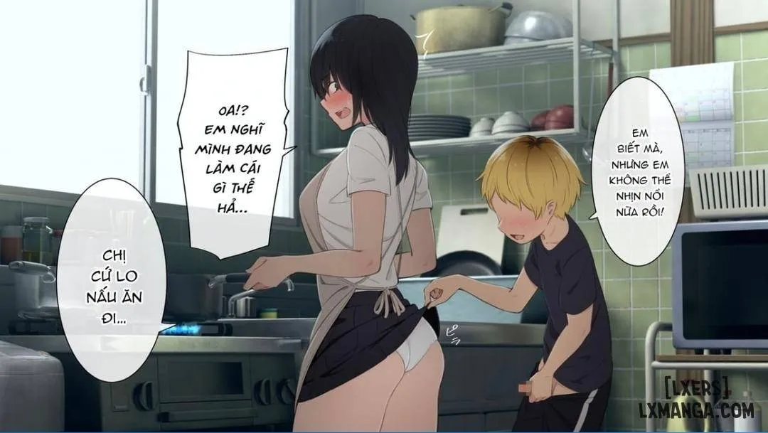 HentaiVN.net - Ảnh 57 - Toaru Daikazoku No Okazu Jijou ~Mamagawari Onee-Chan Funtouki~ - Oneshot