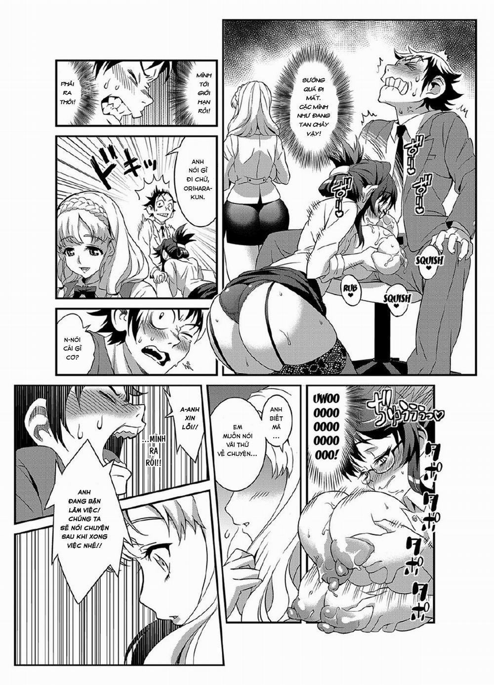 HentaiVN.net - Ảnh 11 - Zettai Fukujuu 3-bun Kanojo [Sekaijuu no Onna no Mata o Hiraku Tada Hitotsu no Appli] - Chap 1