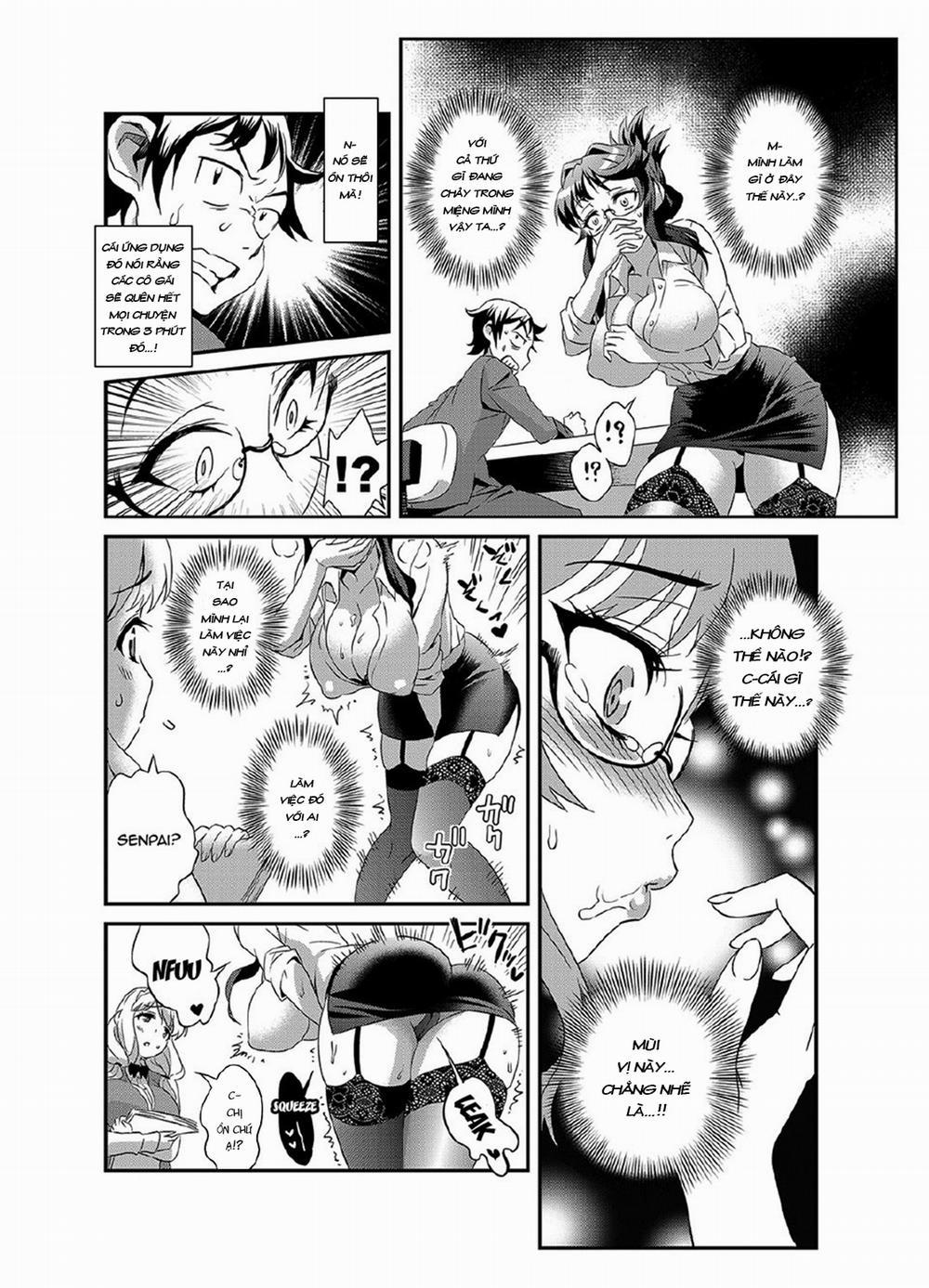 HentaiVN.net - Ảnh 14 - Zettai Fukujuu 3-bun Kanojo [Sekaijuu no Onna no Mata o Hiraku Tada Hitotsu no Appli] - Chap 1