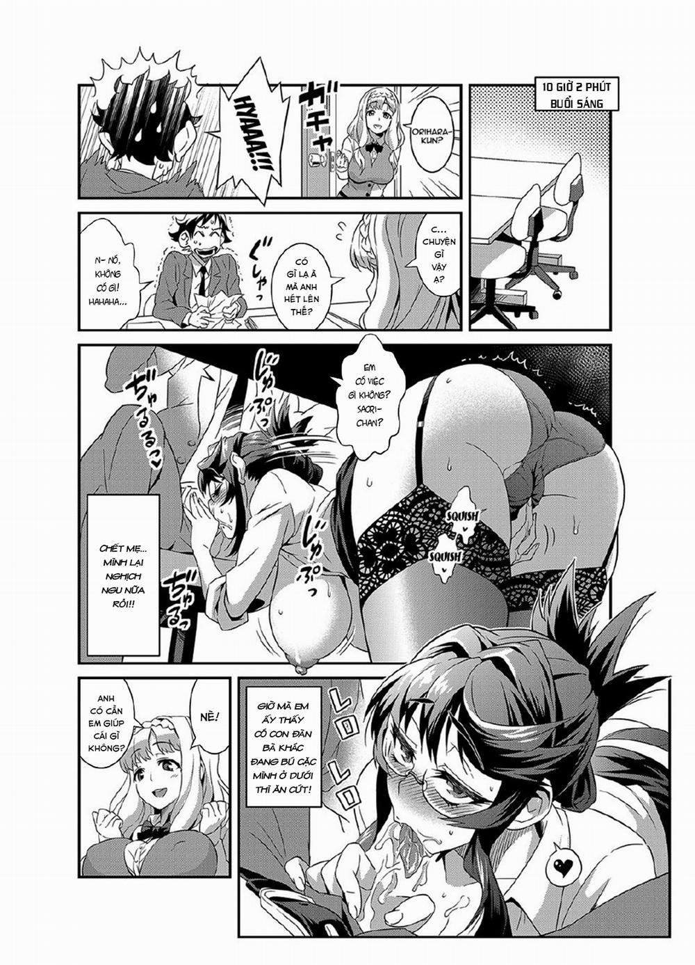 HentaiVN.net - Ảnh 6 - Zettai Fukujuu 3-bun Kanojo [Sekaijuu no Onna no Mata o Hiraku Tada Hitotsu no Appli] - Chap 1