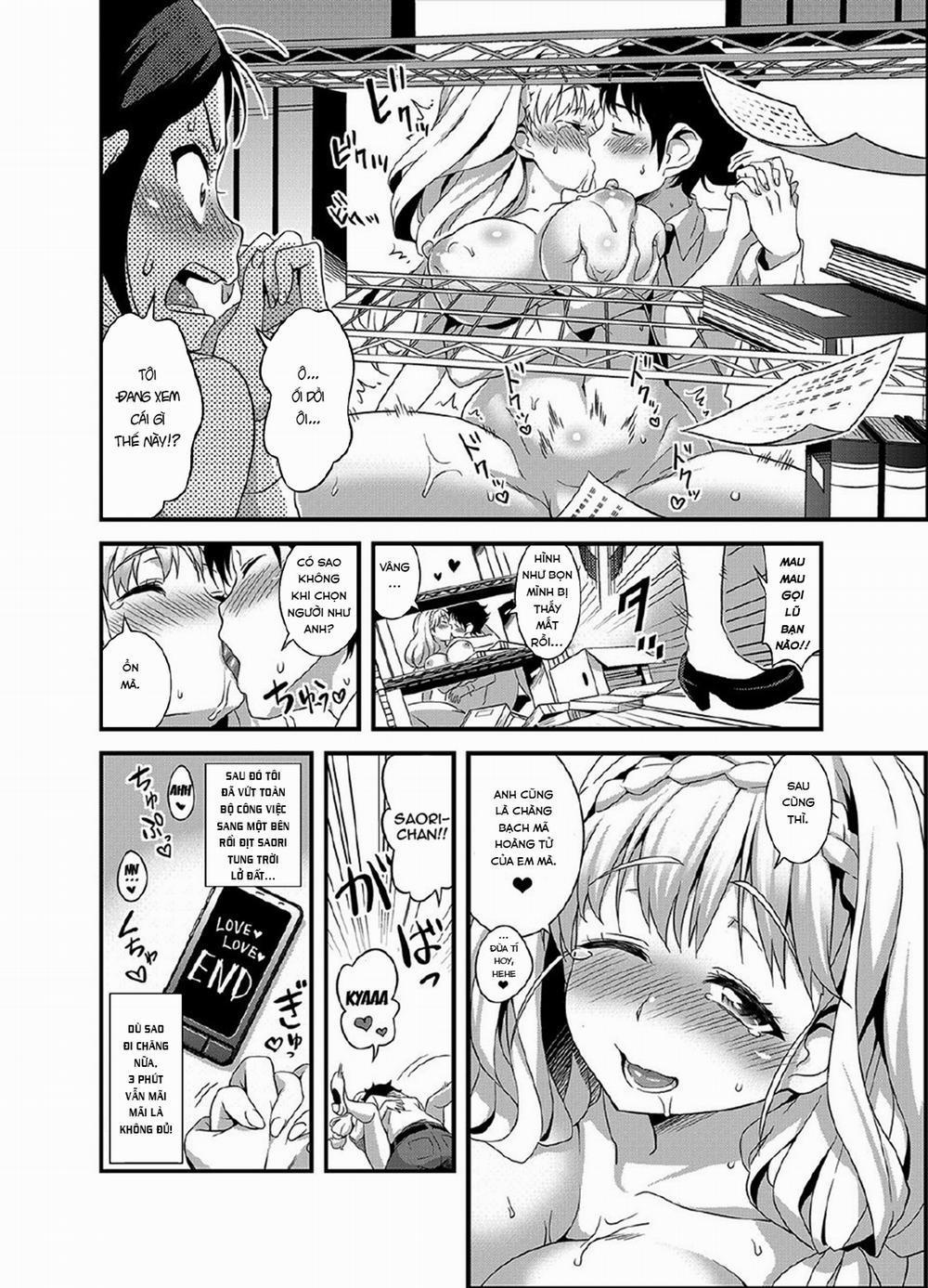 HentaiVN.net - Ảnh 15 - Zettai Fukujuu 3-bun Kanojo [Sekaijuu no Onna no Mata o Hiraku Tada Hitotsu no Appli] - Chap 3