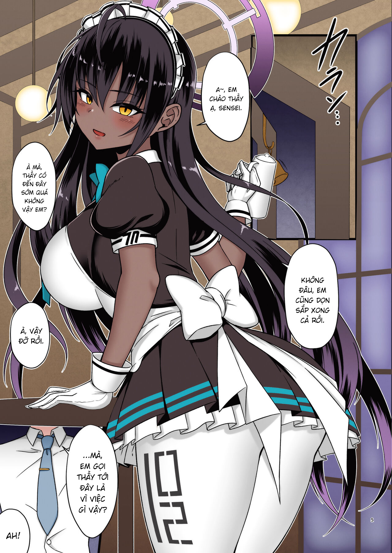 HentaiVN.net - Ảnh 4 - Sweet♥Karin-Chỉ phục vụ sau giờ nghỉ! - chocolat