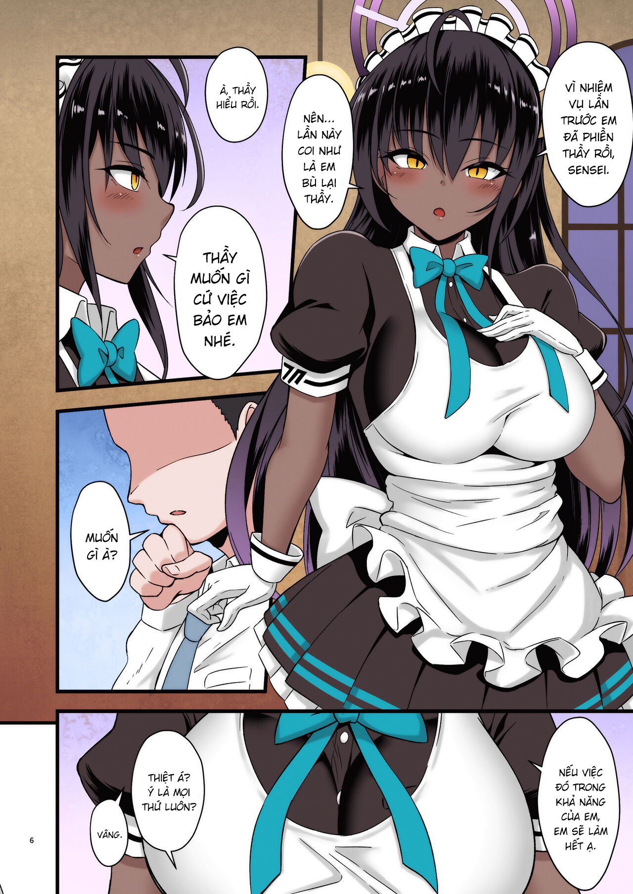 HentaiVN.net - Ảnh 5 - Sweet♥Karin-Chỉ phục vụ sau giờ nghỉ! - chocolat