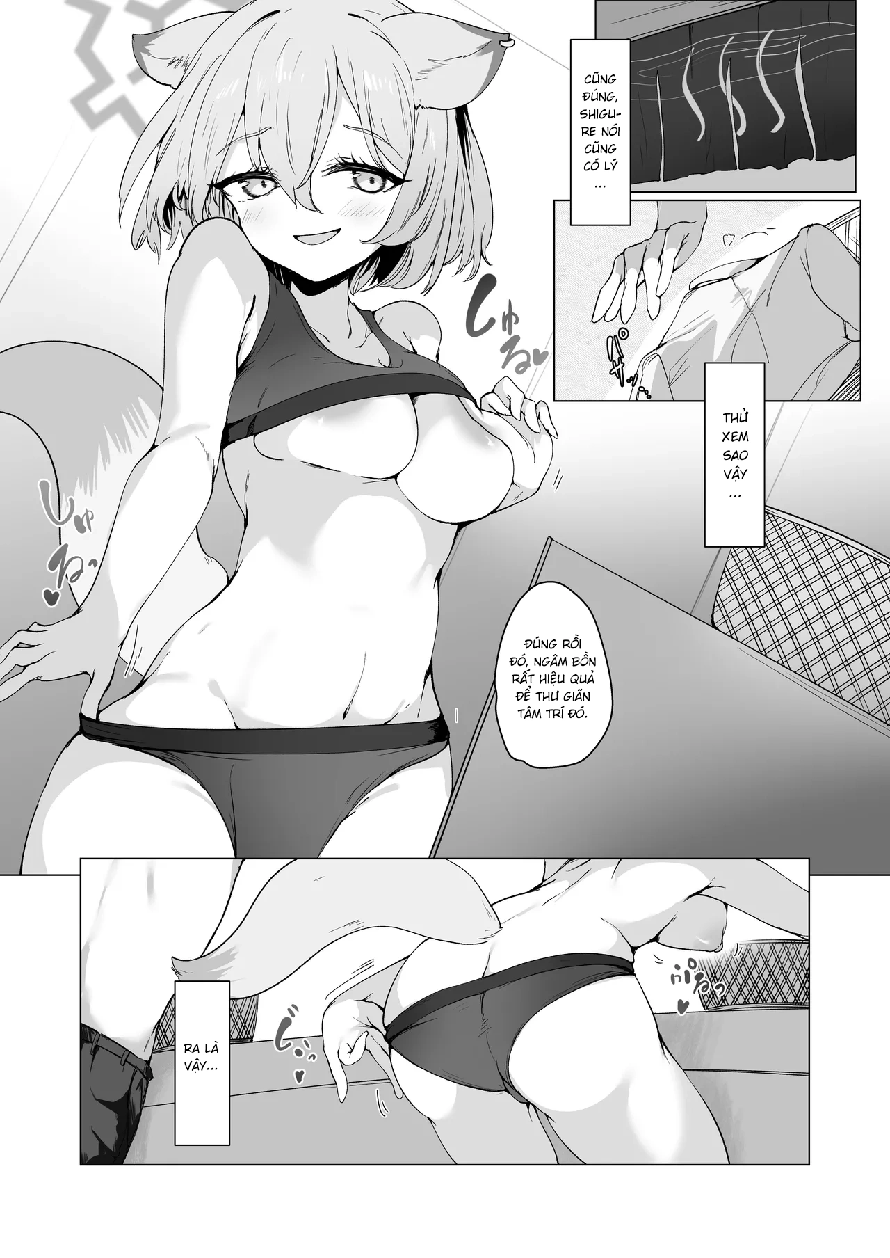 HentaiVN.net - Ảnh 4 - Đắm chìm trong em người diện đồ bơi - One shot khô dái
