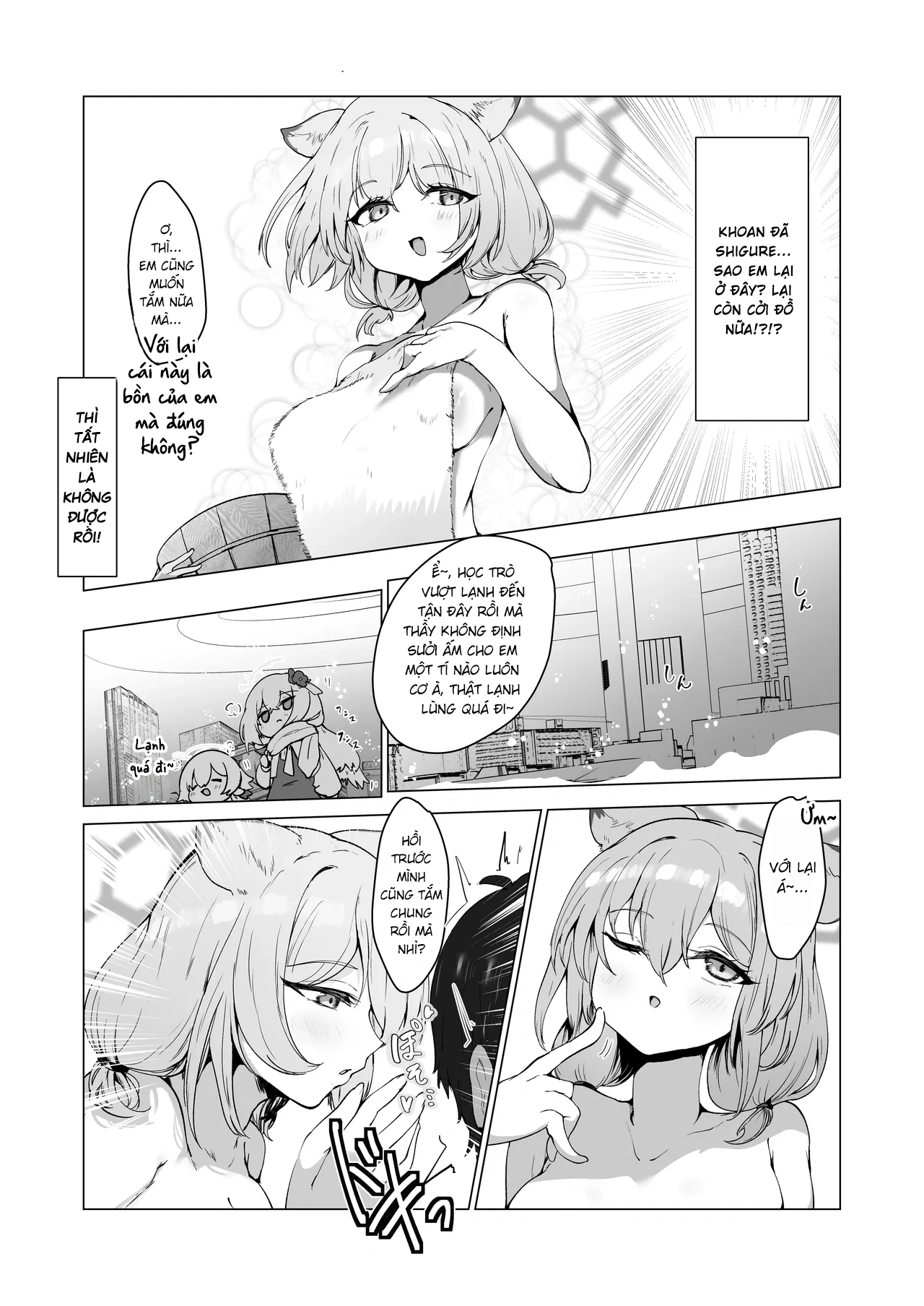 HentaiVN.net - Ảnh 5 - Đắm chìm trong em người diện đồ bơi - One shot khô dái