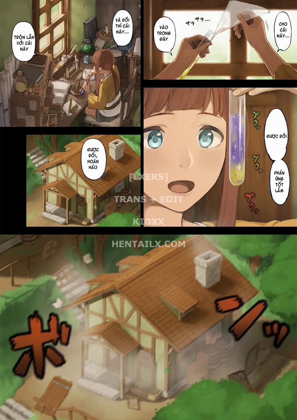 HentaiVN.net - Ảnh 3 - Mori De Deatta Touzoku Ni Tsukamatte Shimatta Watashi Wa... [I Ran Into Bandits In The Forest And Was Captured...] - Oneshot