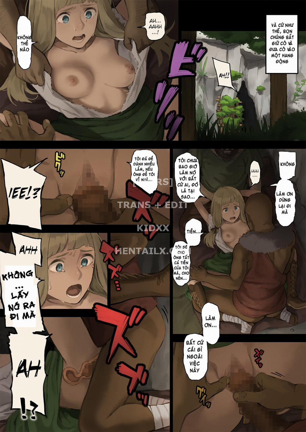 HentaiVN.net - Ảnh 8 - Mori De Deatta Touzoku Ni Tsukamatte Shimatta Watashi Wa... [I Ran Into Bandits In The Forest And Was Captured...] - Oneshot