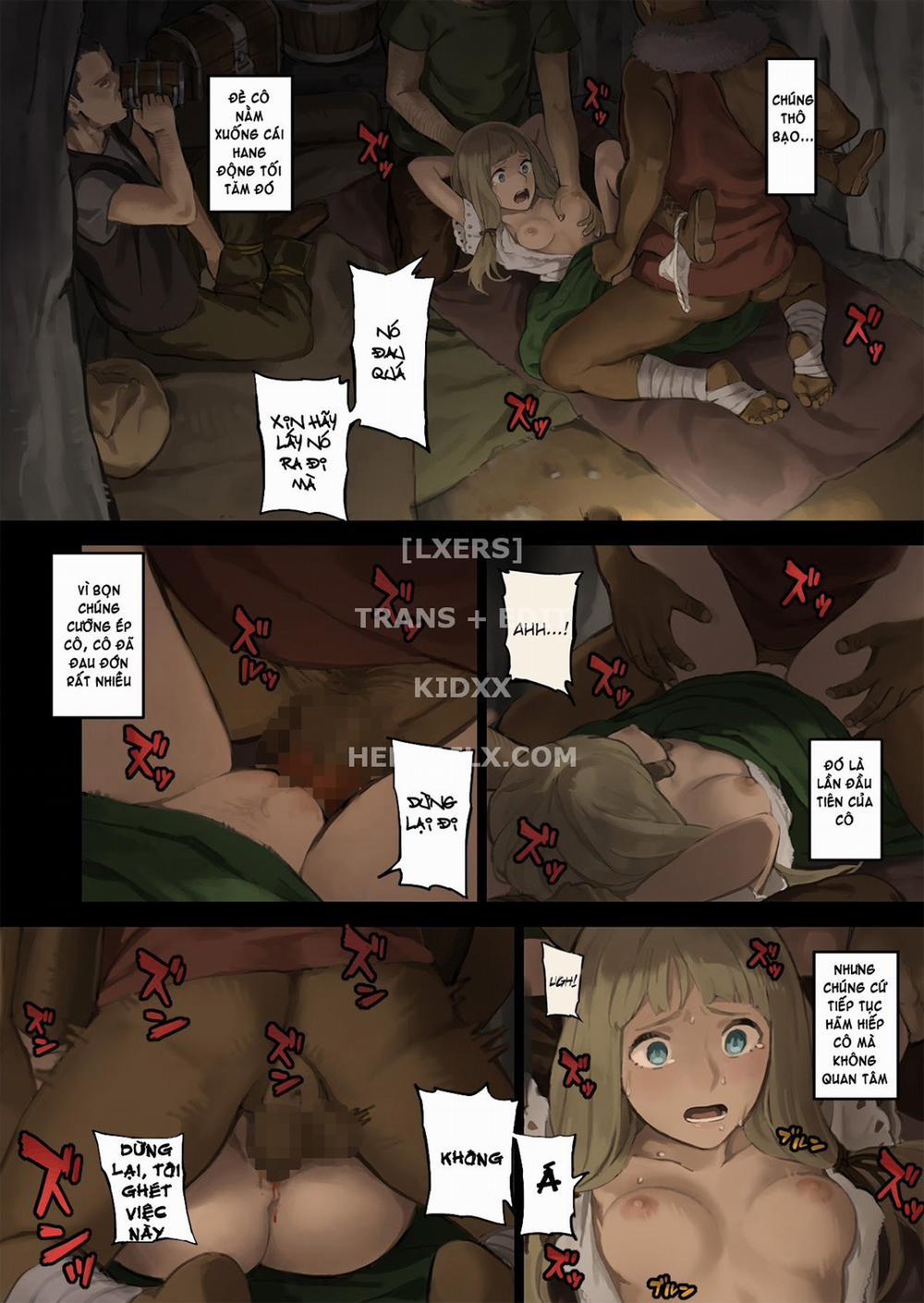 HentaiVN.net - Ảnh 9 - Mori De Deatta Touzoku Ni Tsukamatte Shimatta Watashi Wa... [I Ran Into Bandits In The Forest And Was Captured...] - Oneshot