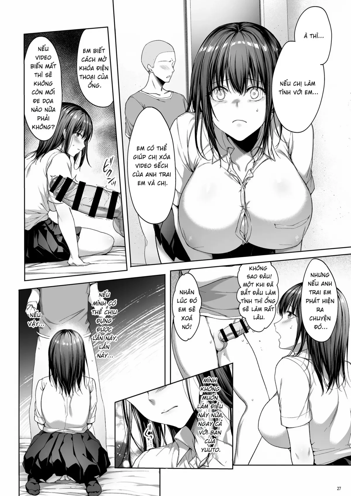HentaiVN.net - Ảnh 30 - Otouto no Migawari ni Natta Ane - Chap 2