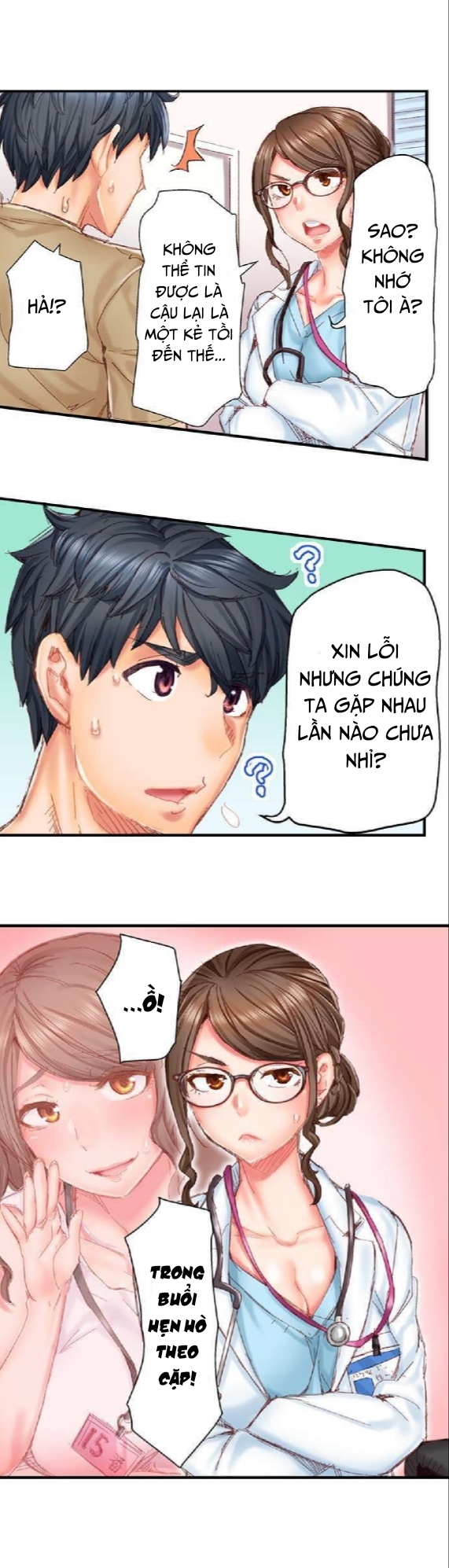 HentaiVN.net - Ảnh 16 - Cưới nhau thôi, ân ái đến khi có con nào! [Marry me, I'll fuck you until you're pregnant] - Chap 1: Anh chàng bị rối loạn cương dương và cô bác sĩ