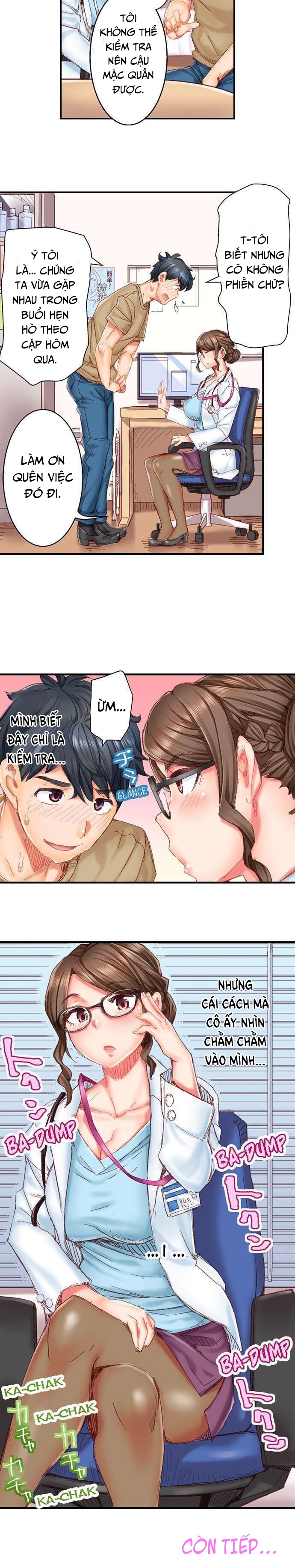 HentaiVN.net - Ảnh 19 - Cưới nhau thôi, ân ái đến khi có con nào! [Marry me, I'll fuck you until you're pregnant] - Chap 1: Anh chàng bị rối loạn cương dương và cô bác sĩ