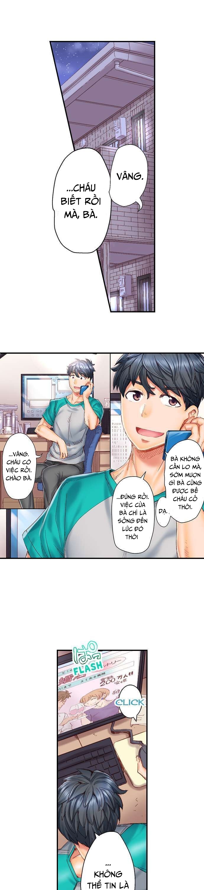 HentaiVN.net - Ảnh 3 - Cưới nhau thôi, ân ái đến khi có con nào! [Marry me, I'll fuck you until you're pregnant] - Chap 1: Anh chàng bị rối loạn cương dương và cô bác sĩ