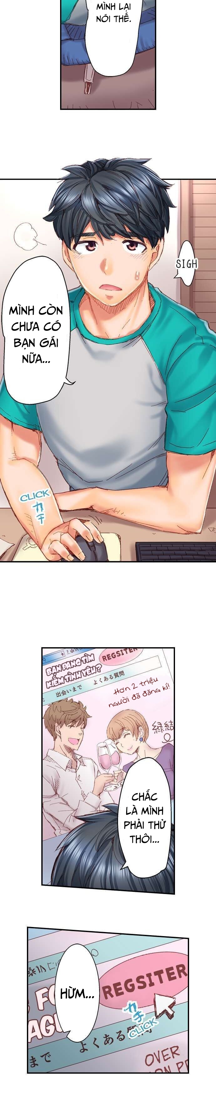 HentaiVN.net - Ảnh 4 - Cưới nhau thôi, ân ái đến khi có con nào! [Marry me, I'll fuck you until you're pregnant] - Chap 1: Anh chàng bị rối loạn cương dương và cô bác sĩ