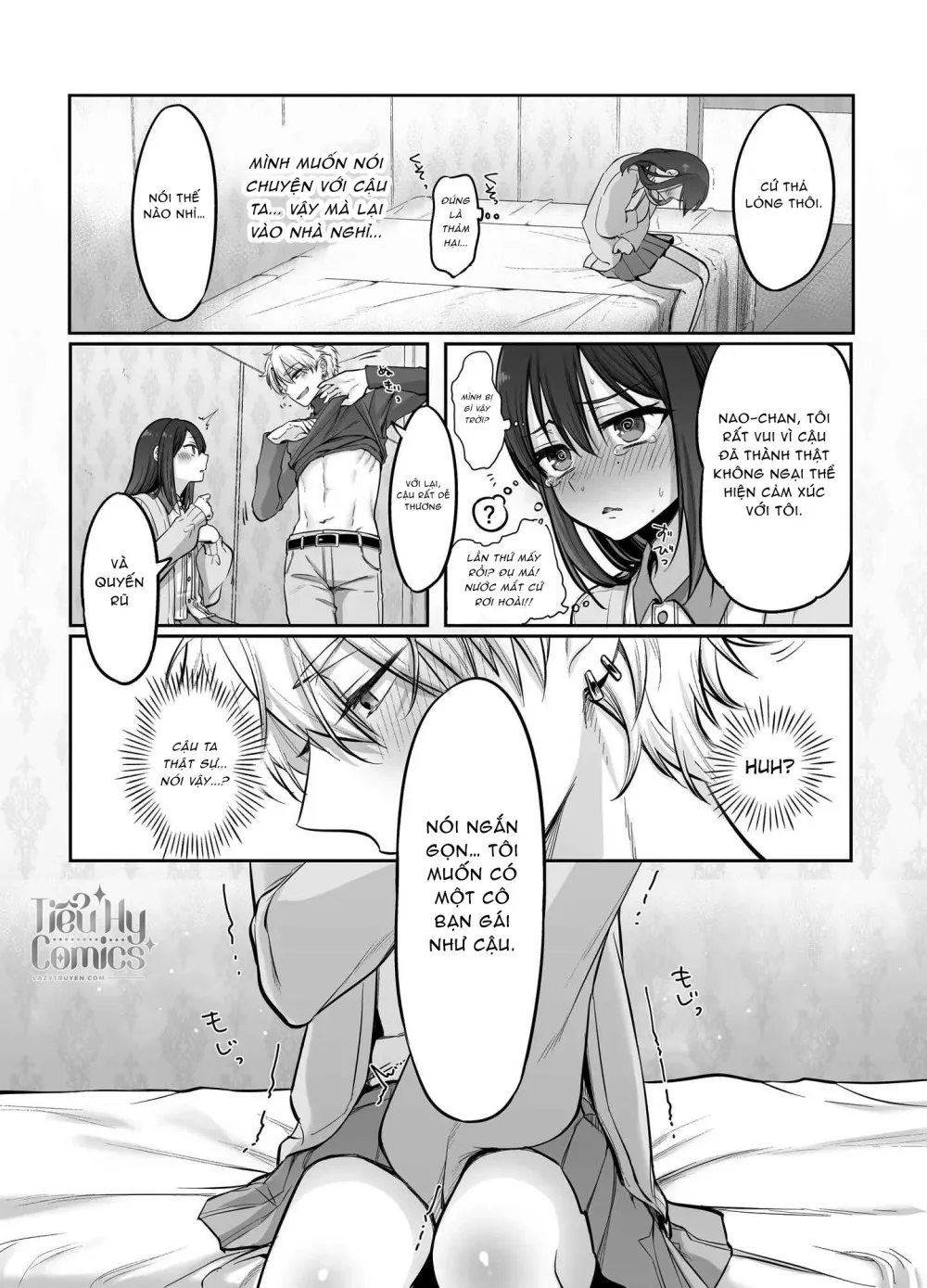 HentaiVN.net - Ảnh 11 - Shoshinsha Josou Danshi o Dokusen shite mita - one shot