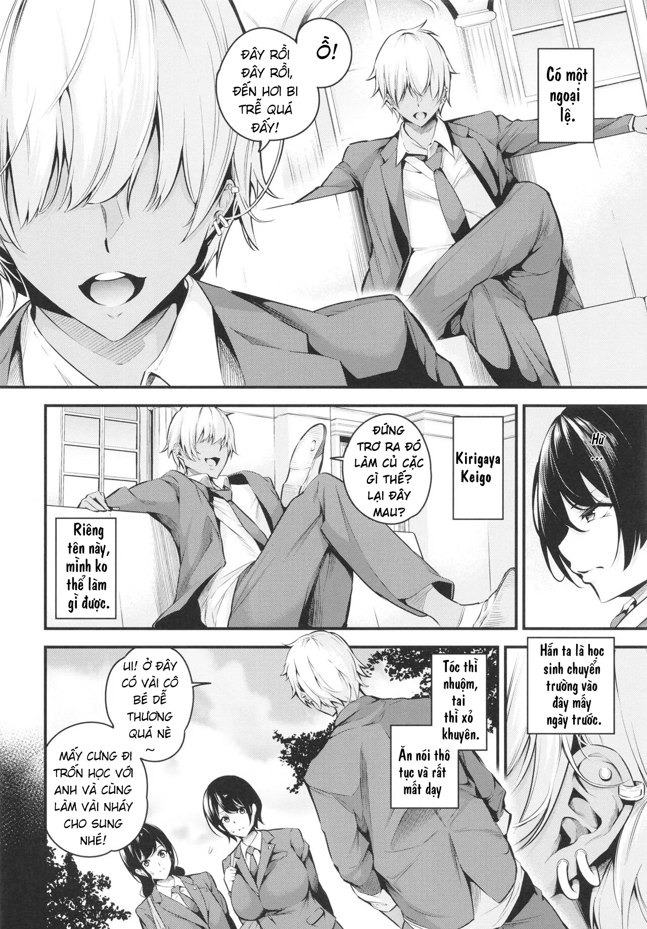 HentaiVN.net - Ảnh 5 - Shiramine Gakuen no Mesubuta Kaichou [白峰学園のメスブタ会長] - Oneshot