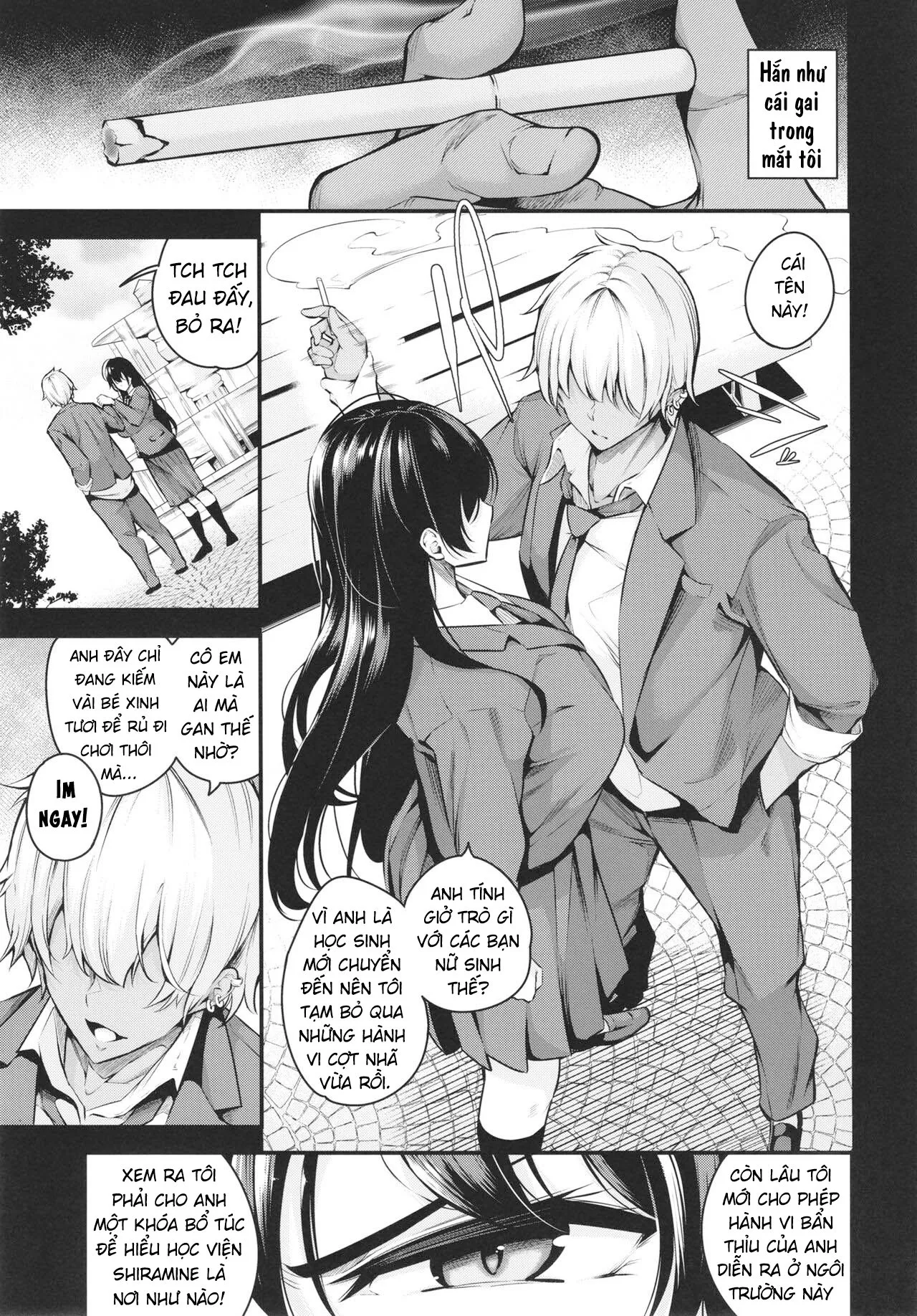 HentaiVN.net - Ảnh 6 - Shiramine Gakuen no Mesubuta Kaichou [白峰学園のメスブタ会長] - Oneshot
