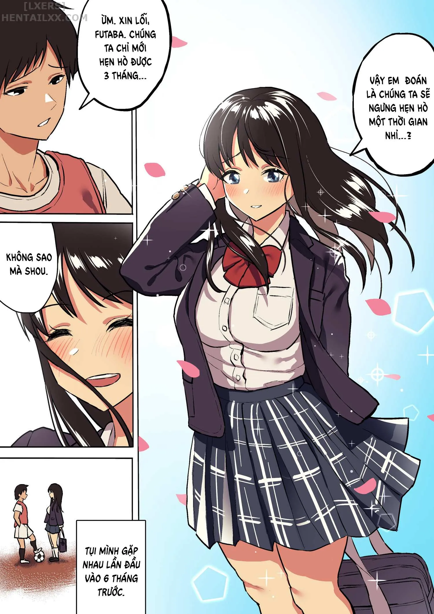 HentaiVN.net - Ảnh 3 - Tôi vẫn chưa biết vì sao nước mắt em ấy rơi [Kimi No Namida No Riyuu O Ore Wa Mada Shiranai.] - Chap 1