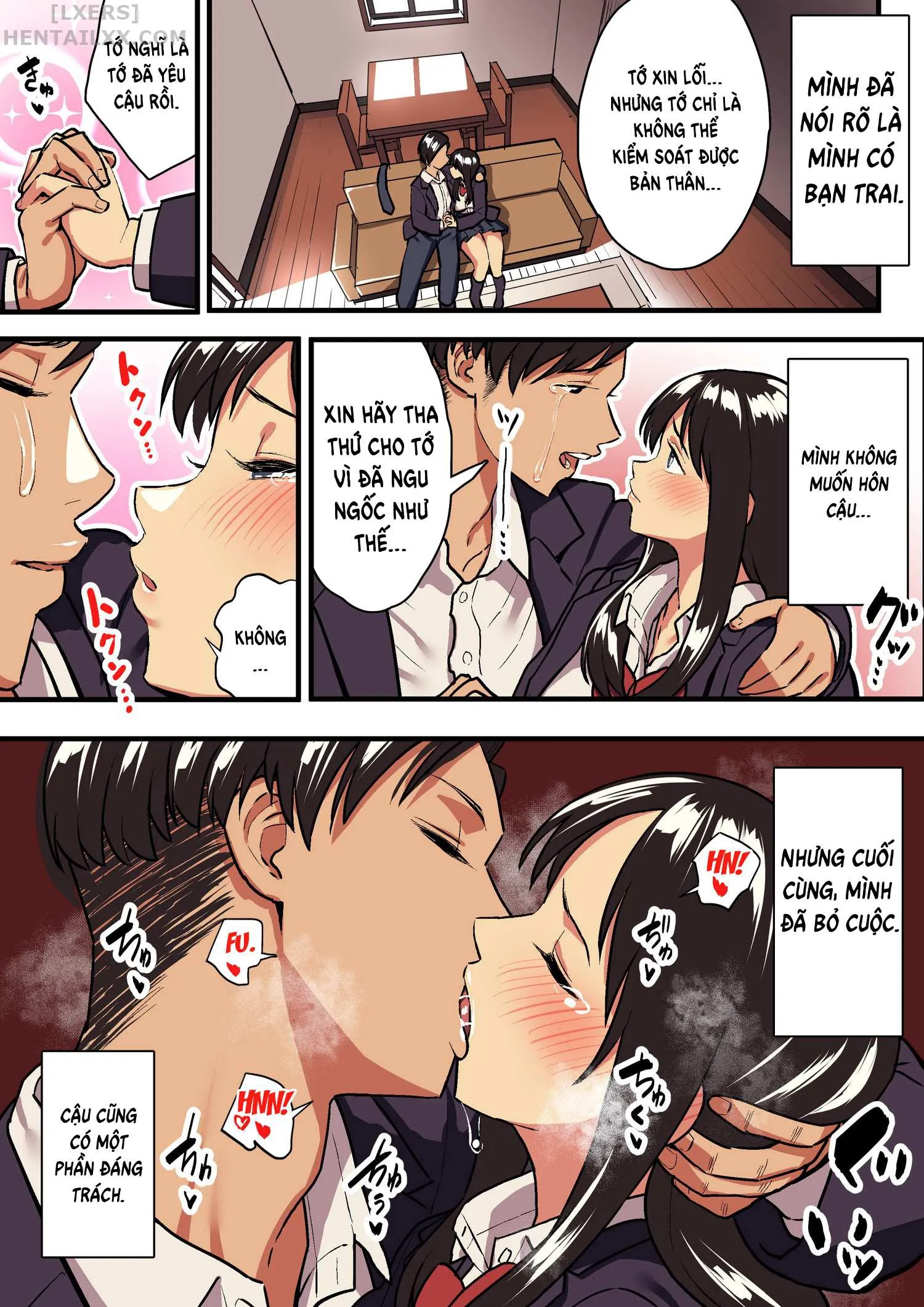 HentaiVN.net - Ảnh 50 - Tôi vẫn chưa biết vì sao nước mắt em ấy rơi [Kimi No Namida No Riyuu O Ore Wa Mada Shiranai.] - Chap 1