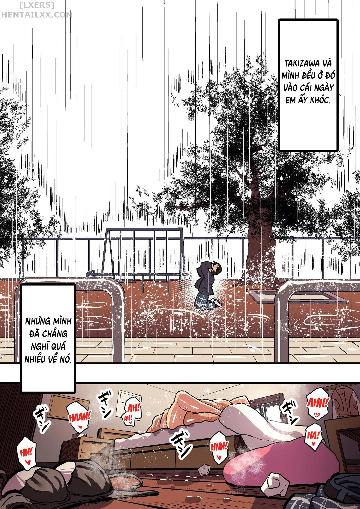 HentaiVN.net - Ảnh 40 - Tôi vẫn chưa biết vì sao nước mắt em ấy rơi [Kimi No Namida No Riyuu O Ore Wa Mada Shiranai.] - Chap 2 - [END]