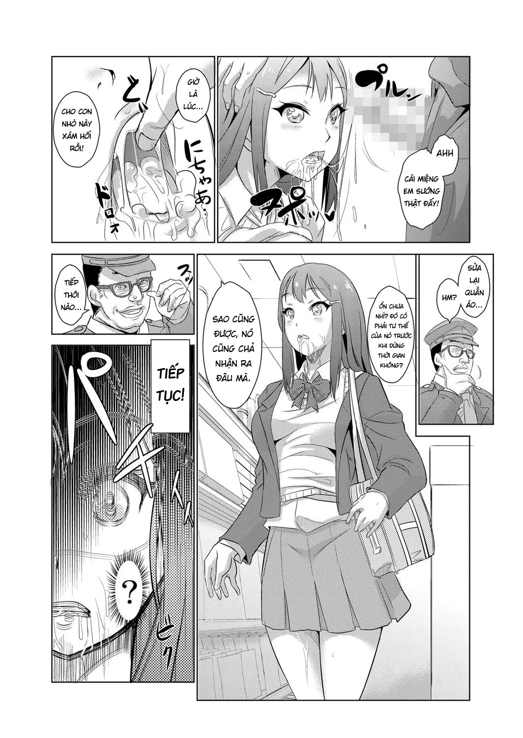 HentaiVN.net - Ảnh 11 - Ngưng đọng thời gian thay trời hành đạo!!! [Seisai Jikan ~Namaiki na JK, JD, Hitozuma ni Kyousei Nakadashi!!] - Chap 1 - Tiêu diệt kẻ trộm trong khu mua sắm
