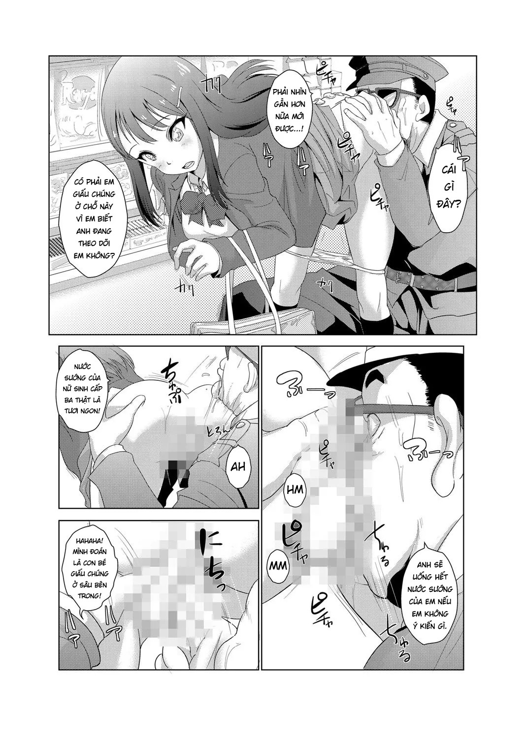 HentaiVN.net - Ảnh 15 - Ngưng đọng thời gian thay trời hành đạo!!! [Seisai Jikan ~Namaiki na JK, JD, Hitozuma ni Kyousei Nakadashi!!] - Chap 1 - Tiêu diệt kẻ trộm trong khu mua sắm
