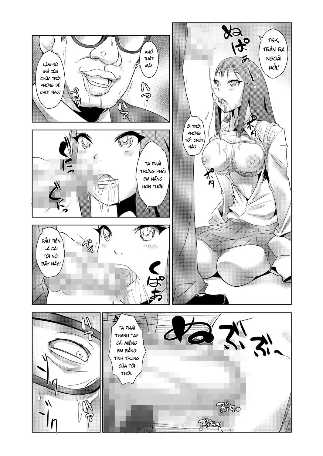 HentaiVN.net - Ảnh 9 - Ngưng đọng thời gian thay trời hành đạo!!! [Seisai Jikan ~Namaiki na JK, JD, Hitozuma ni Kyousei Nakadashi!!] - Chap 1 - Tiêu diệt kẻ trộm trong khu mua sắm