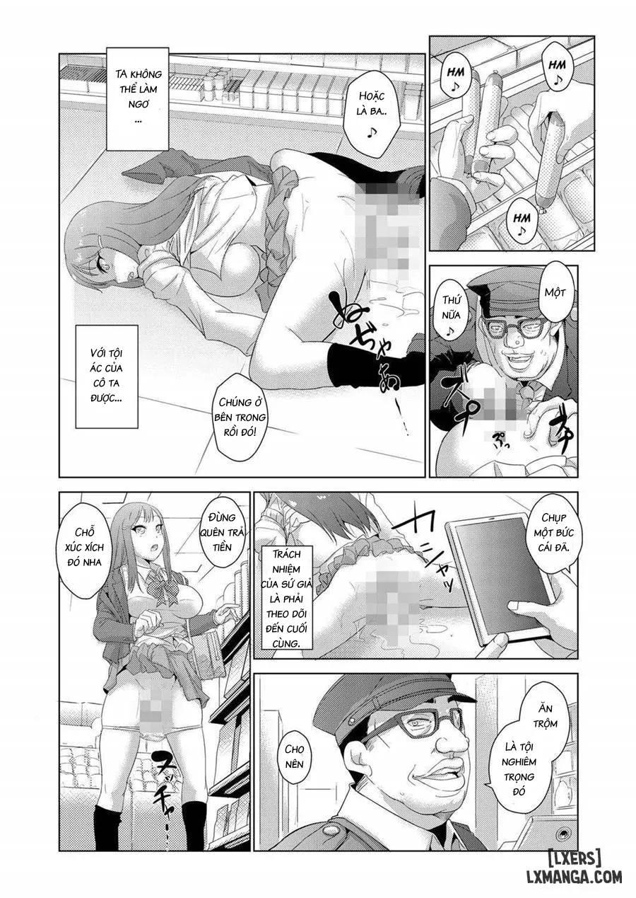 HentaiVN.net - Ảnh 22 - Ngưng đọng thời gian thay trời hành đạo!!! [Seisai Jikan ~Namaiki na JK, JD, Hitozuma ni Kyousei Nakadashi!!] - Oneshot
