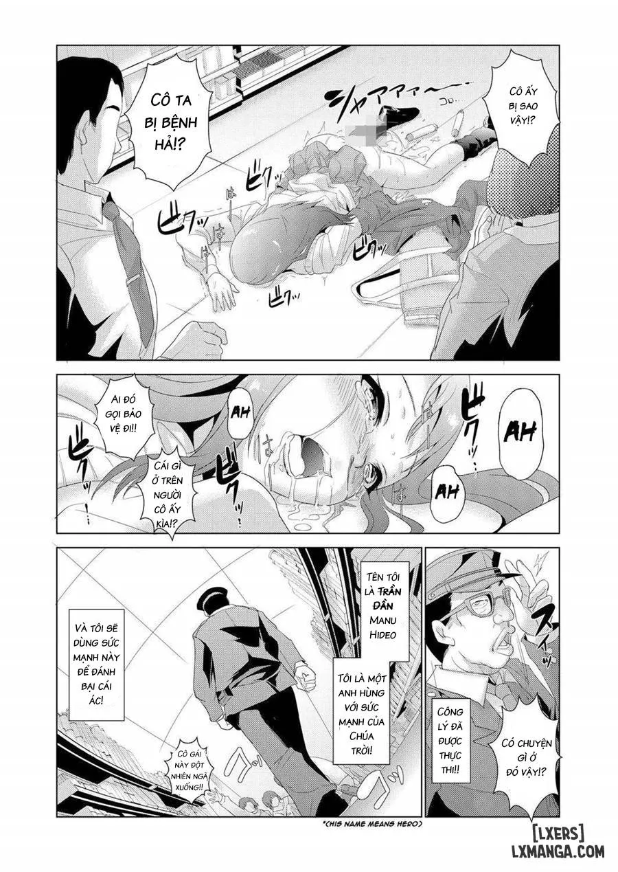 HentaiVN.net - Ảnh 25 - Ngưng đọng thời gian thay trời hành đạo!!! [Seisai Jikan ~Namaiki na JK, JD, Hitozuma ni Kyousei Nakadashi!!] - Oneshot