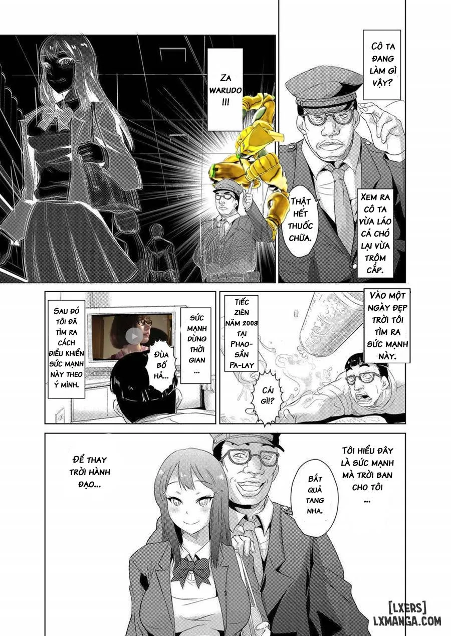 HentaiVN.net - Ảnh 4 - Ngưng đọng thời gian thay trời hành đạo!!! [Seisai Jikan ~Namaiki na JK, JD, Hitozuma ni Kyousei Nakadashi!!] - Oneshot