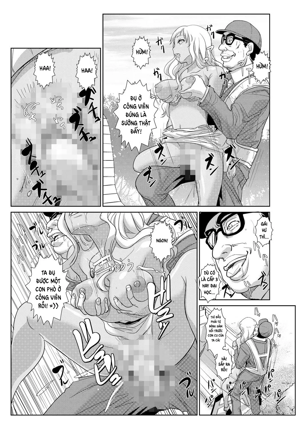 HentaiVN.net - Ảnh 8 - Ngưng đọng thời gian thay trời hành đạo!!! [Seisai Jikan ~Namaiki na JK, JD, Hitozuma ni Kyousei Nakadashi!!] - Chap 2 - NTR cực mạnh!