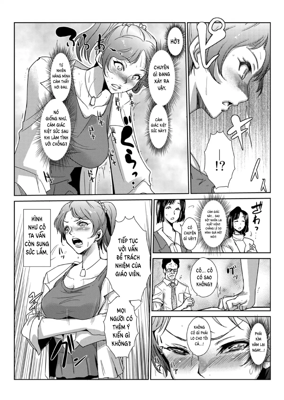HentaiVN.net - Ảnh 11 - Ngưng đọng thời gian thay trời hành đạo!!! [Seisai Jikan ~Namaiki na JK, JD, Hitozuma ni Kyousei Nakadashi!!] - Chap 3 - Trừng phạt chủ tịch hội phụ huynh
