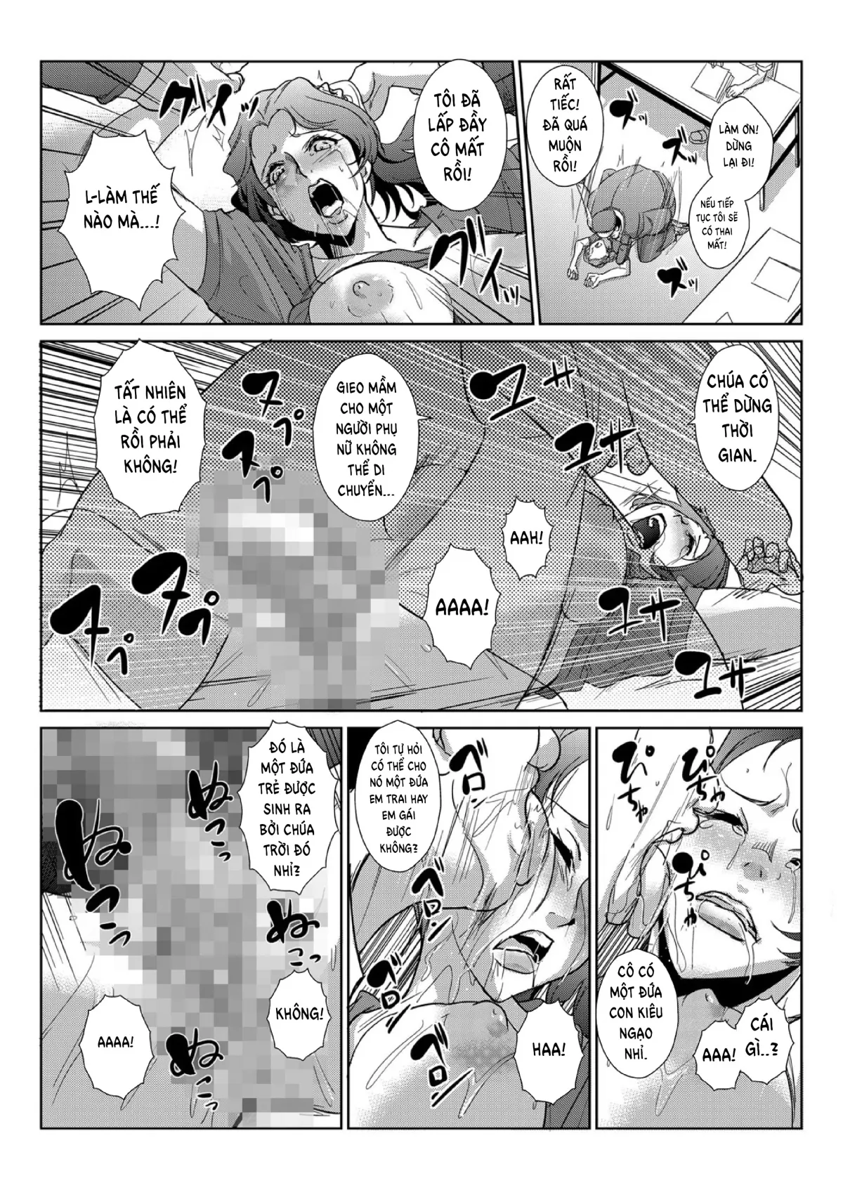 HentaiVN.net - Ảnh 15 - Ngưng đọng thời gian thay trời hành đạo!!! [Seisai Jikan ~Namaiki na JK, JD, Hitozuma ni Kyousei Nakadashi!!] - Chap 3 - Trừng phạt chủ tịch hội phụ huynh