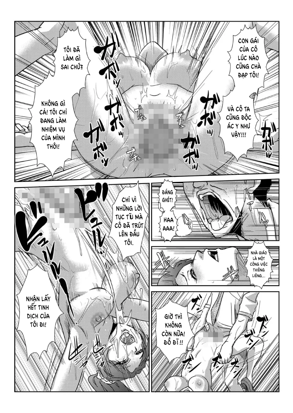 HentaiVN.net - Ảnh 22 - Ngưng đọng thời gian thay trời hành đạo!!! [Seisai Jikan ~Namaiki na JK, JD, Hitozuma ni Kyousei Nakadashi!!] - Chap 3 - Trừng phạt chủ tịch hội phụ huynh