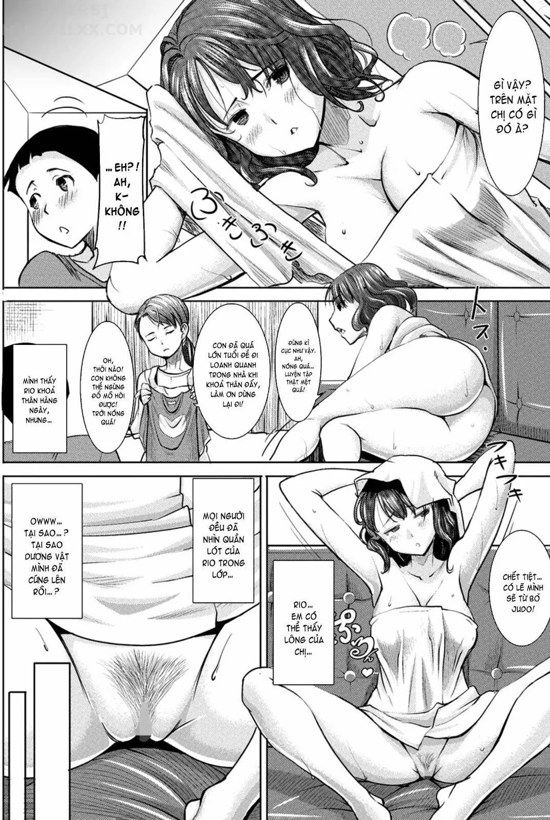 HentaiVN.net - Ảnh 12 - Exposing My Family [Boku no Kazoku o Sarashimasu] - Chap 1