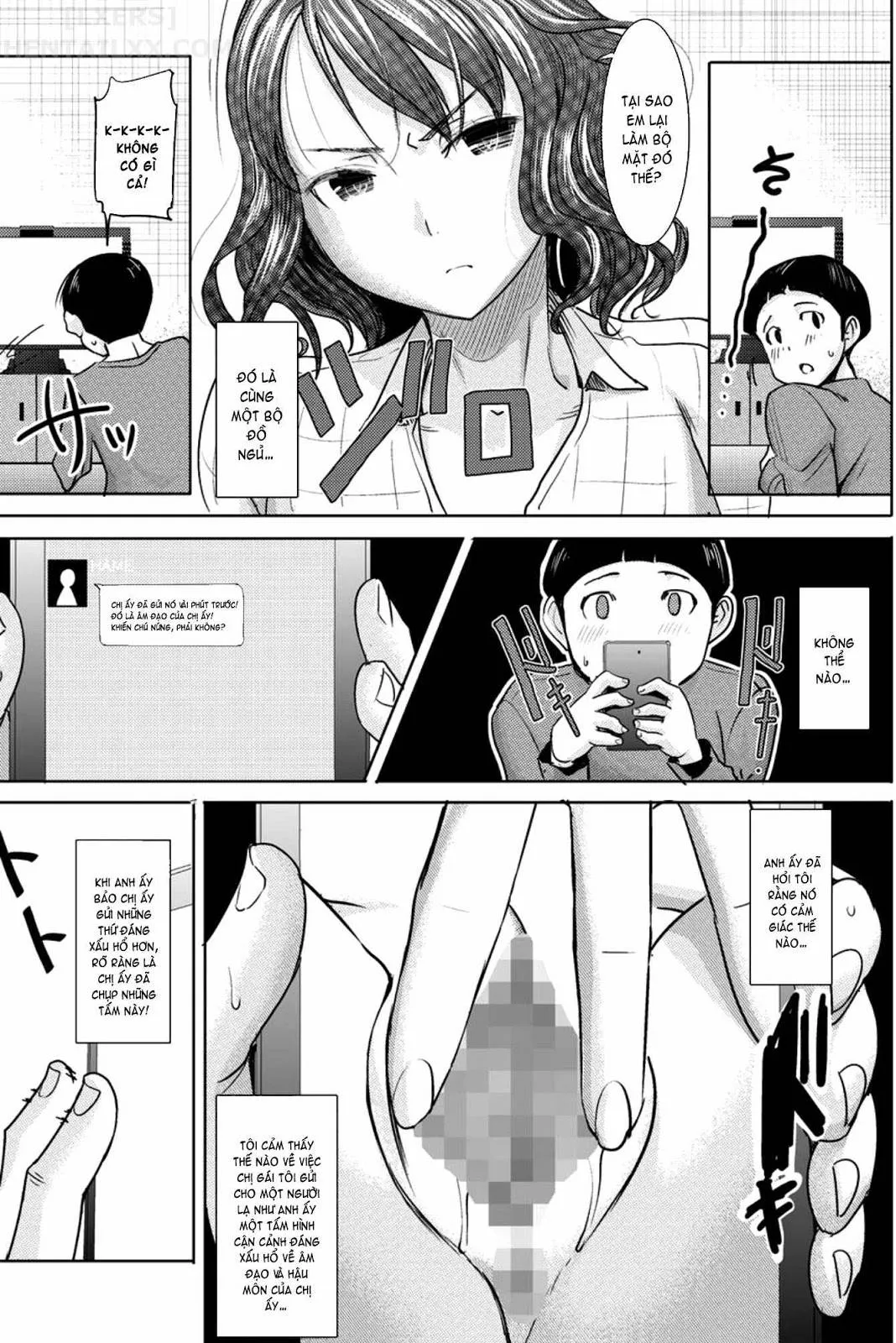 HentaiVN.net - Ảnh 15 - Exposing My Family [Boku no Kazoku o Sarashimasu] - Chap 1