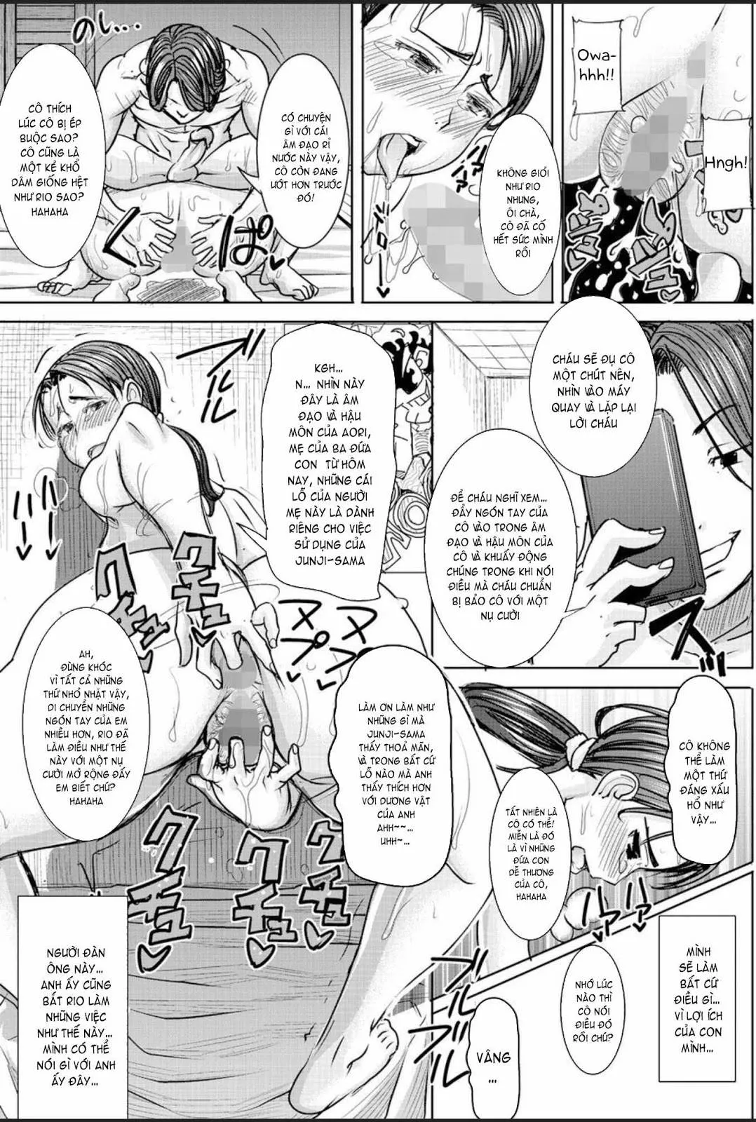 HentaiVN.net - Ảnh 17 - Exposing My Family [Boku no Kazoku o Sarashimasu] - Chap 3