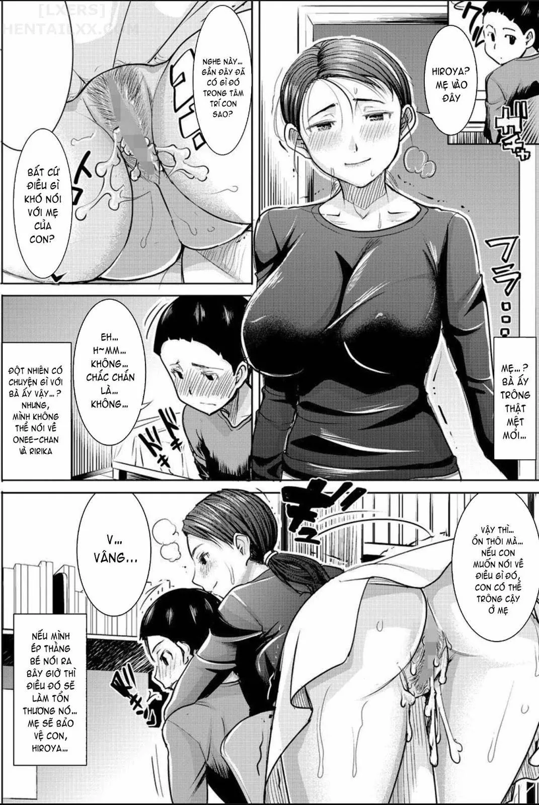 HentaiVN.net - Ảnh 24 - Exposing My Family [Boku no Kazoku o Sarashimasu] - Chap 3