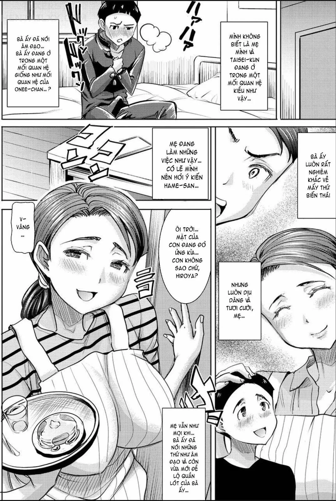HentaiVN.net - Ảnh 4 - Exposing My Family [Boku no Kazoku o Sarashimasu] - Chap 3
