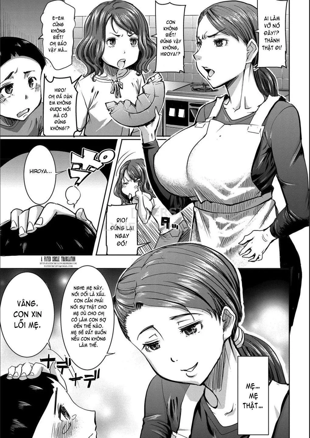 HentaiVN.net - Ảnh 3 - Exposing My Family [Boku no Kazoku o Sarashimasu] - Chap 4