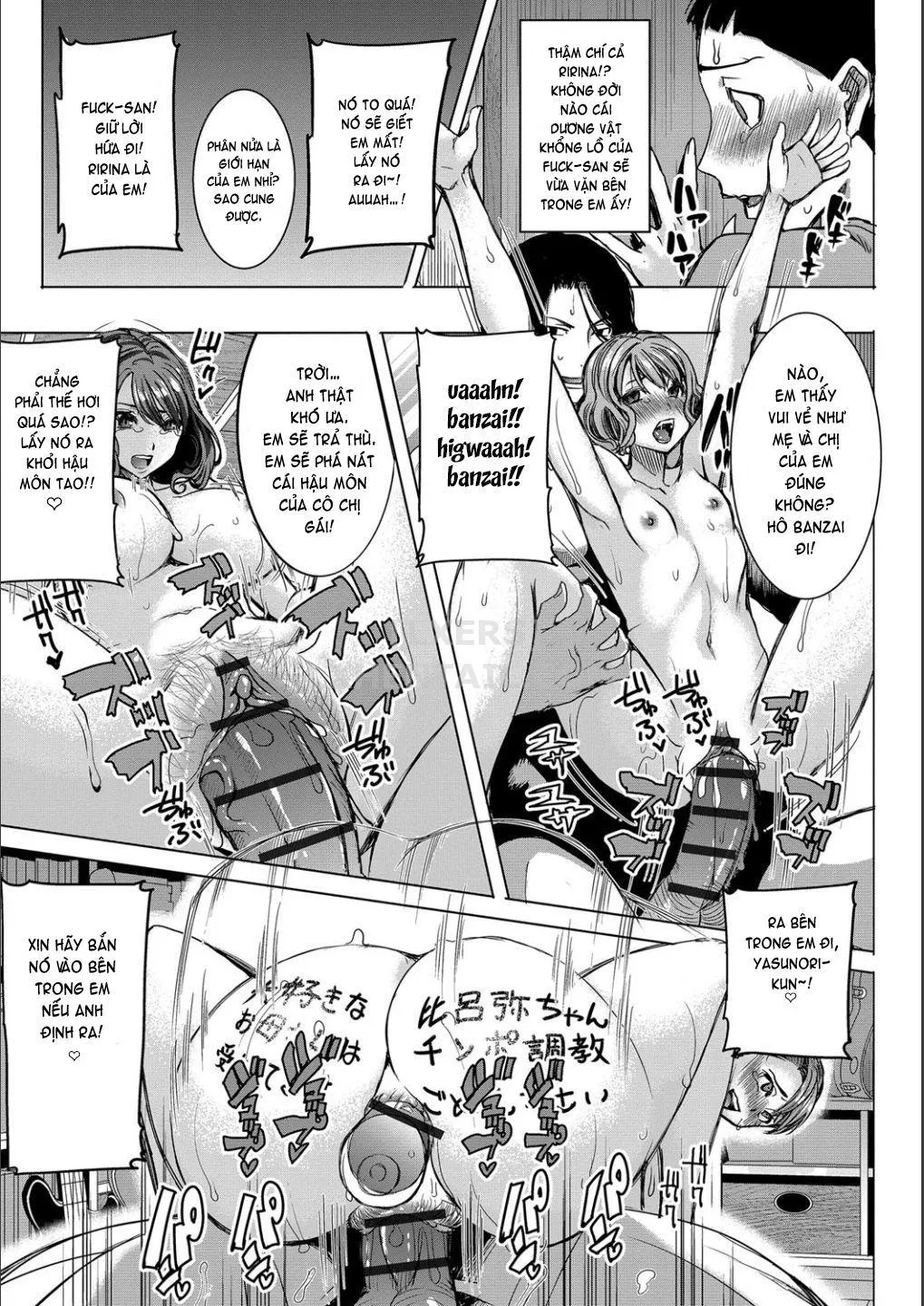 HentaiVN.net - Ảnh 19 - Exposing My Family [Boku no Kazoku o Sarashimasu] - Chap 5
