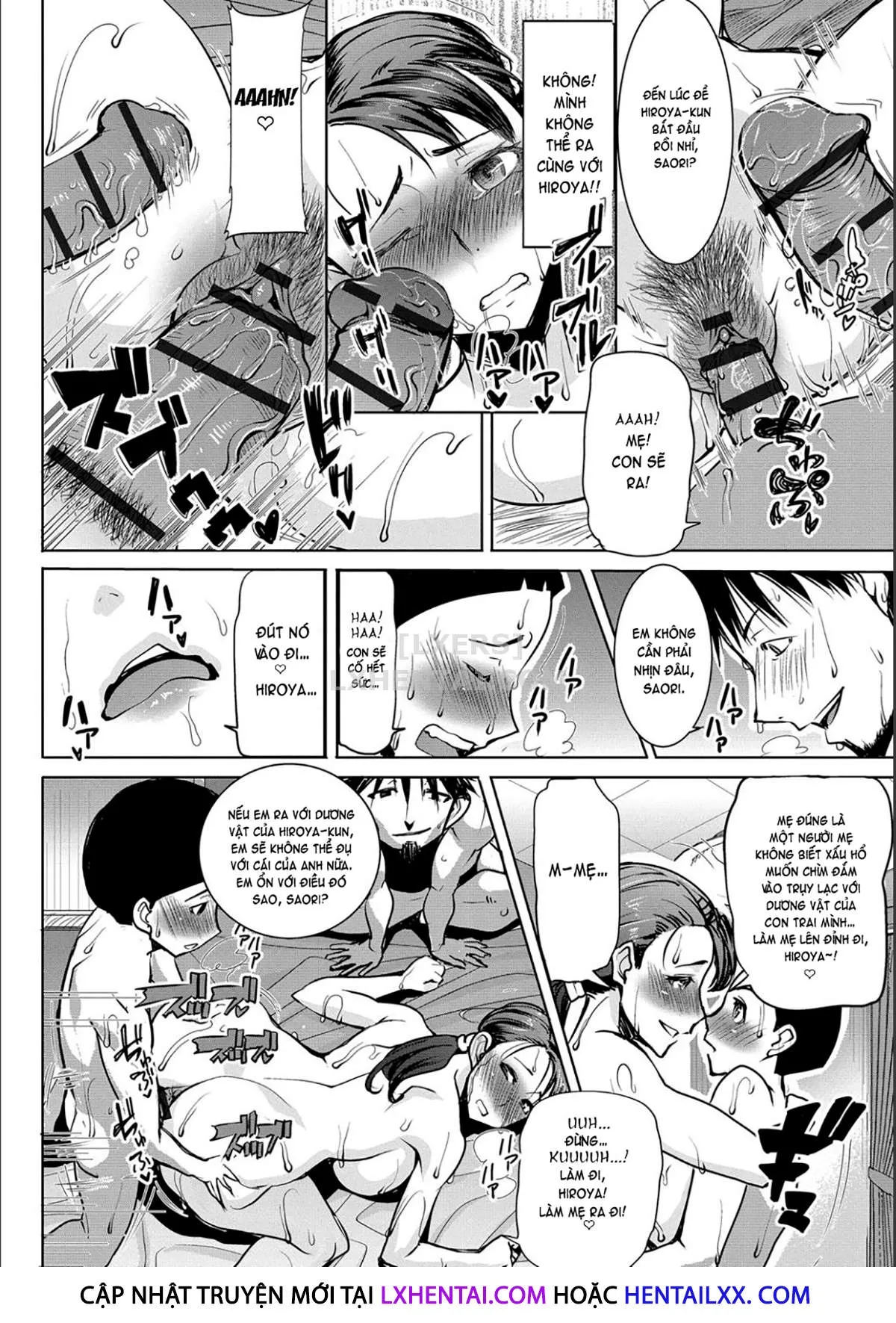 HentaiVN.net - Ảnh 21 - Exposing My Family [Boku no Kazoku o Sarashimasu] - Chap 7