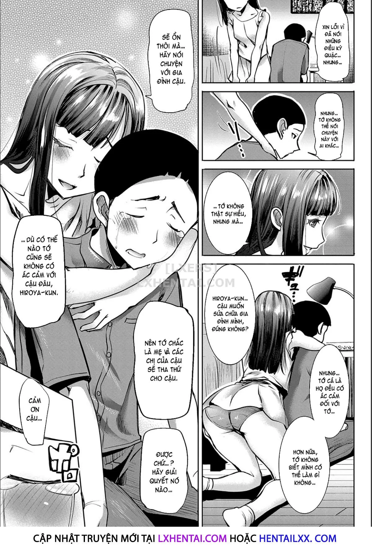 HentaiVN.net - Ảnh 9 - Exposing My Family [Boku no Kazoku o Sarashimasu] - Chap 7