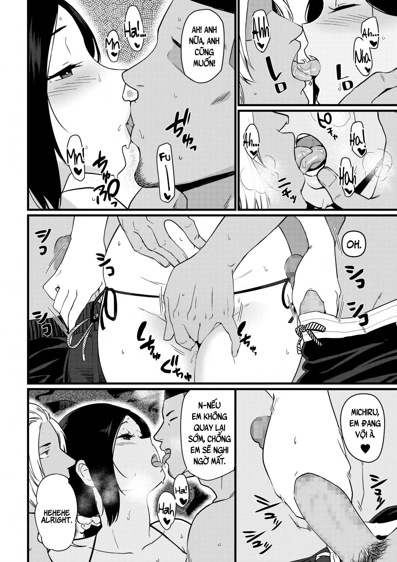 HentaiVN.net - Ảnh 19 - Mama was Hit on at the Beach - Chap 1.2