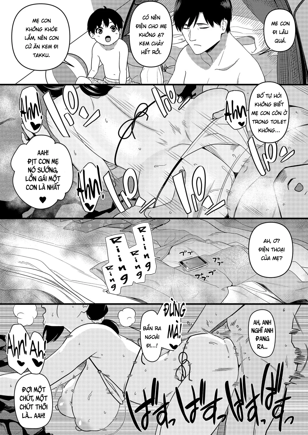 HentaiVN.net - Ảnh 25 - Mama was Hit on at the Beach - Chap 1.2