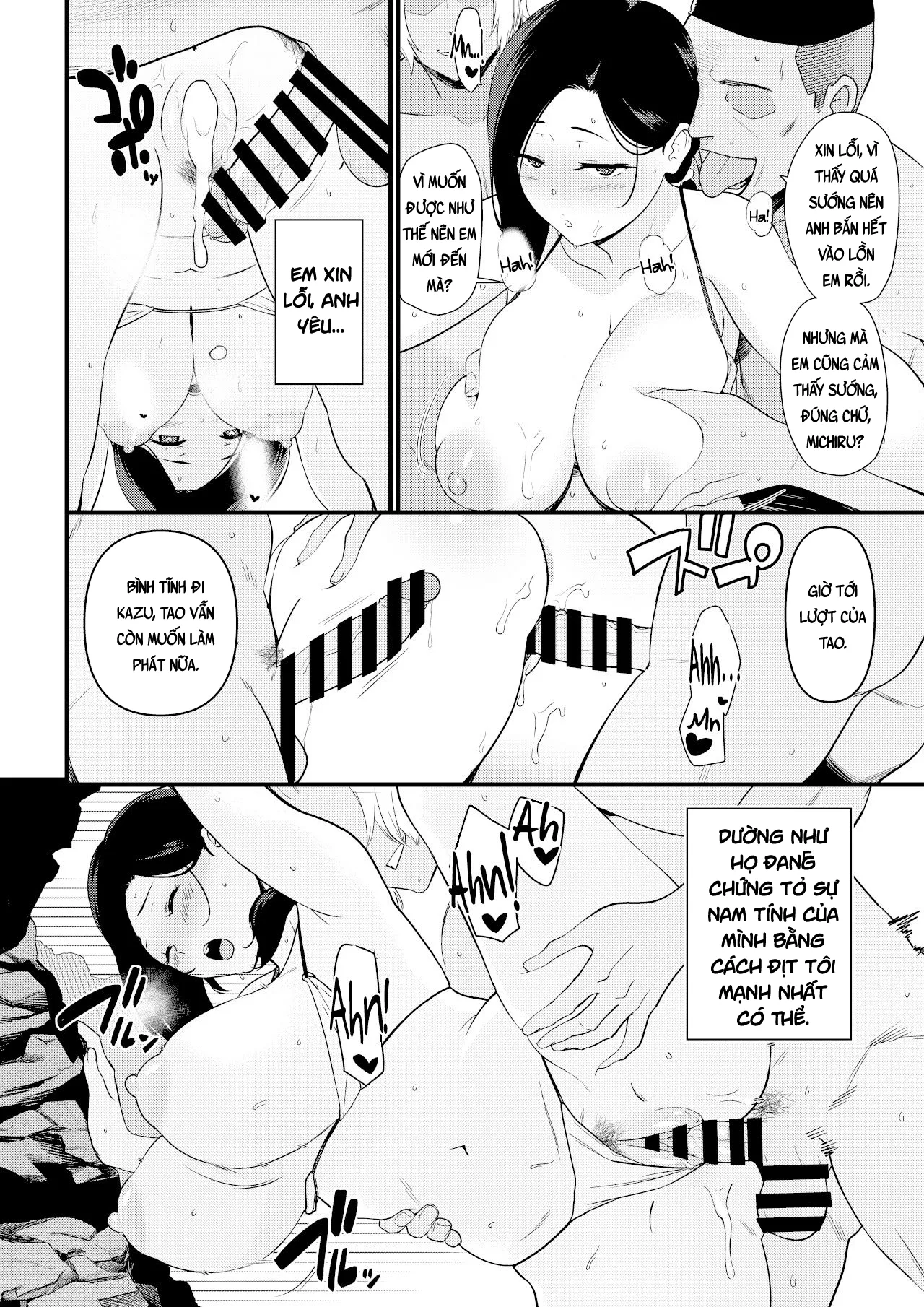 HentaiVN.net - Ảnh 27 - Mama was Hit on at the Beach - Chap 1.2
