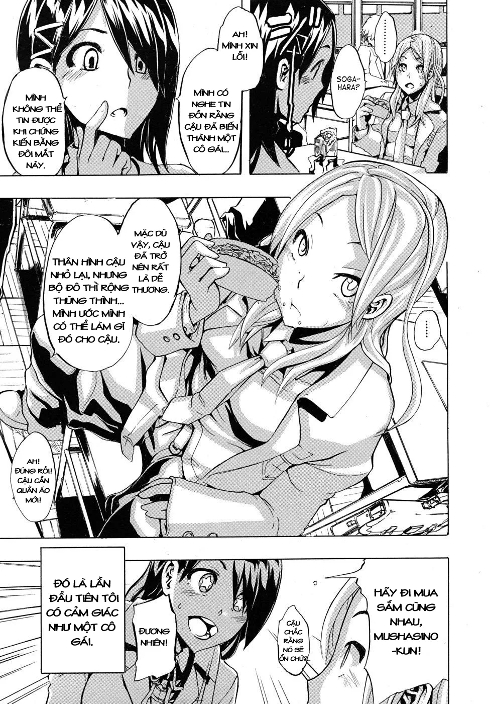 HentaiVN.net - Ảnh 11 - TSF Monogatari - Chap 1
