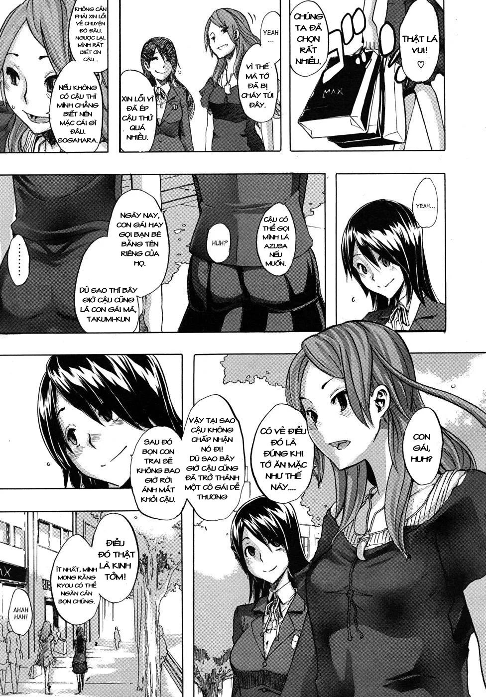 HentaiVN.net - Ảnh 13 - TSF Monogatari - Chap 1